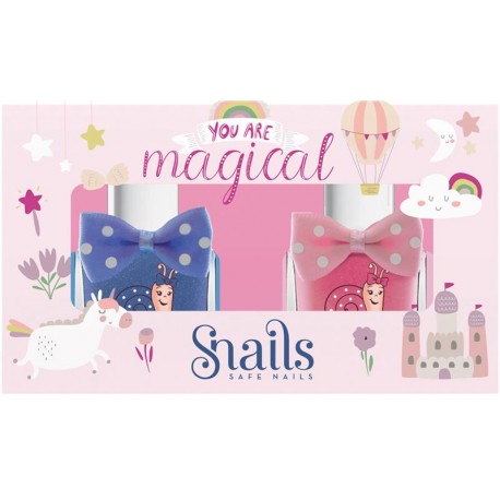 Snails - Pack de 2 vernis à ongles à base d'eau