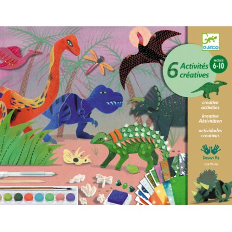 Djeco - Coffret 6 activités créatives