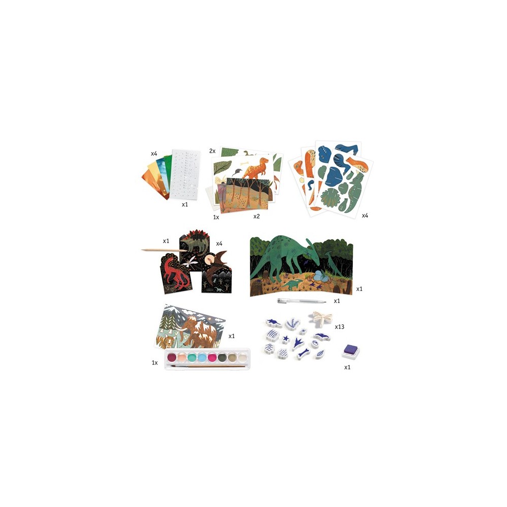 Djeco - Coffret 6 activités créatives