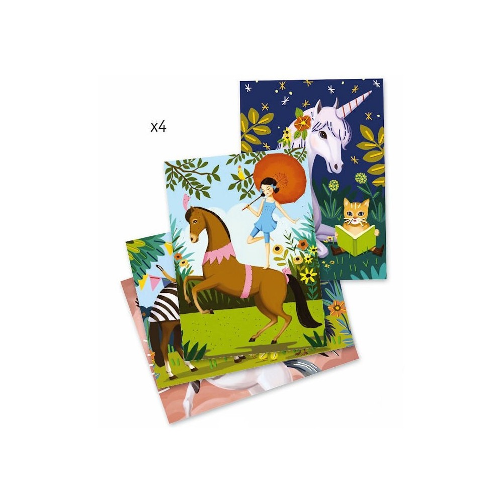 Djeco - Cartes à broder