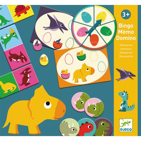 Djeco - Bingo, mémo, domino