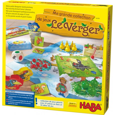 Haba - Ma grande collection de jeux Le verger