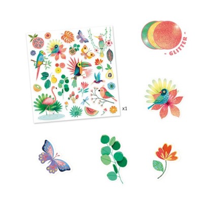 Djeco - Stickers paillettes