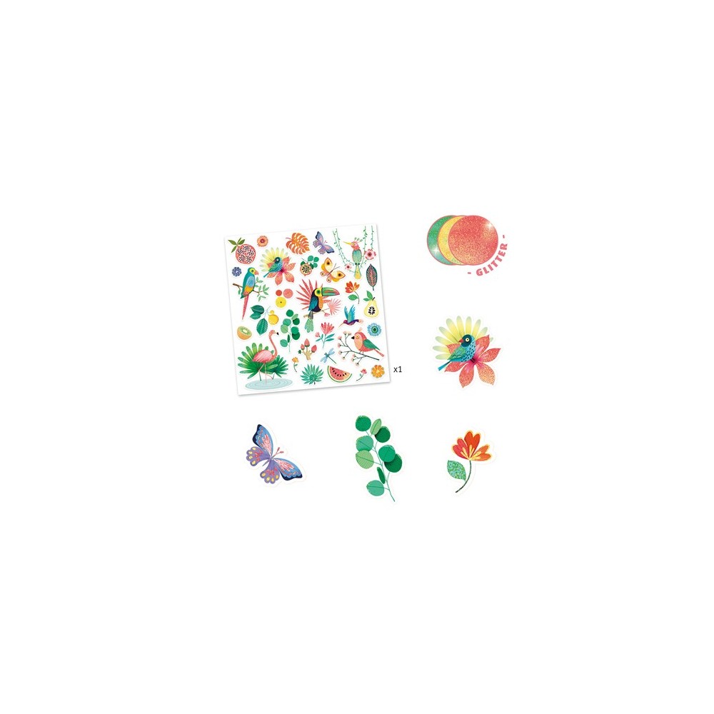 Djeco - Stickers paillettes