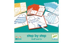 Djeco - Apprendre à dessiner - Step by step