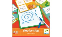 Djeco - Apprendre à dessiner - Step by step