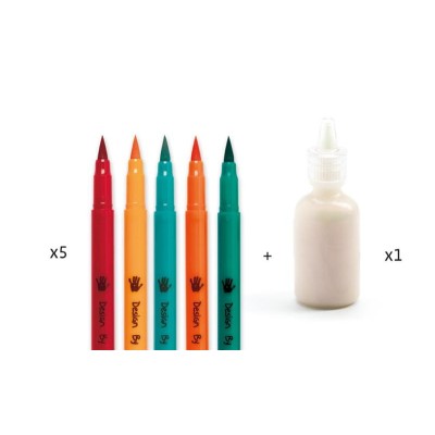 Djeco - Feutres pinceaux