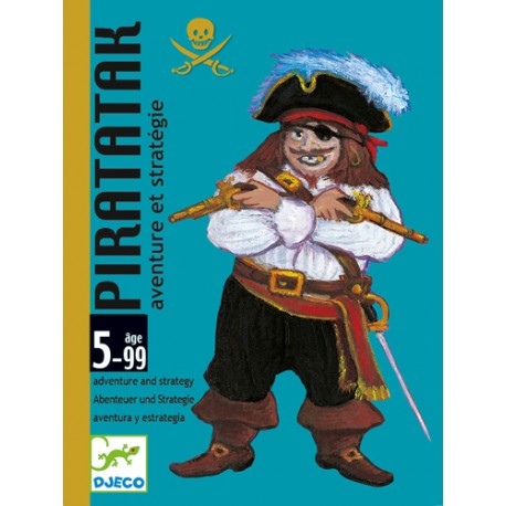Djeco - Jeu de carte Piratatak