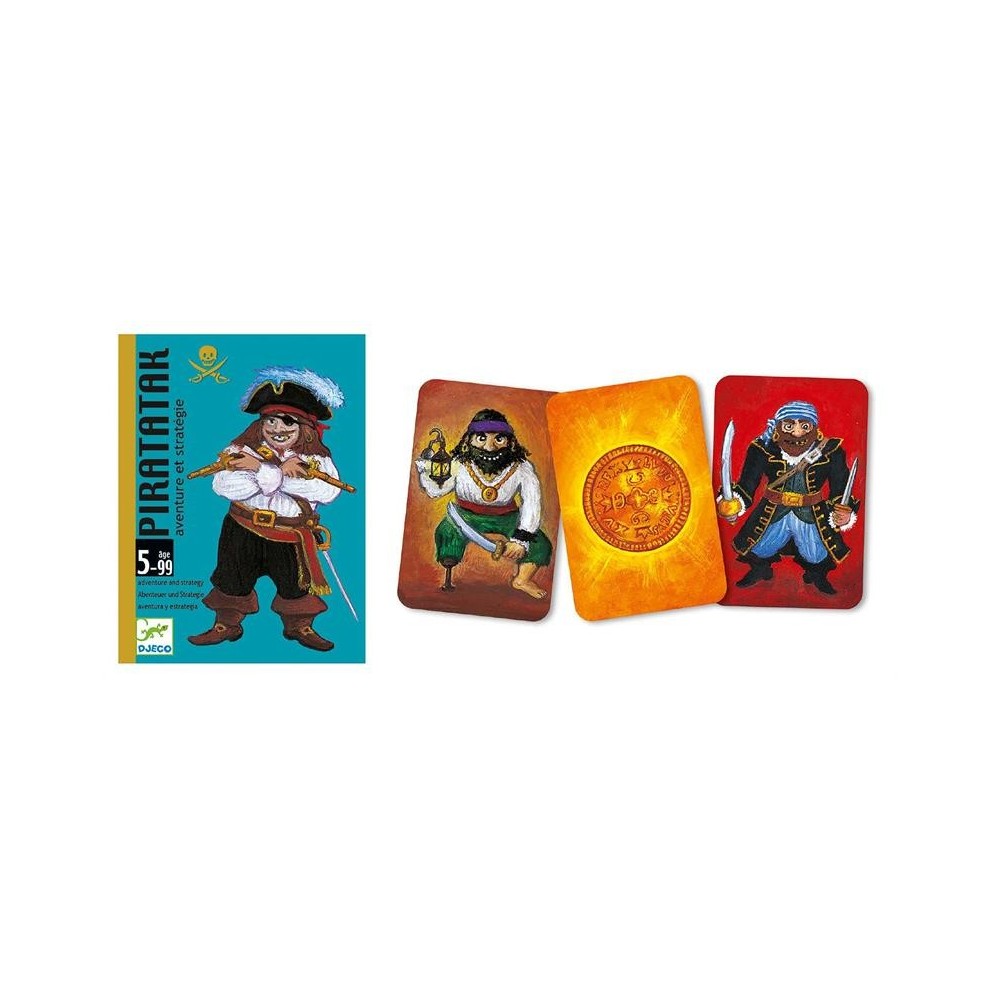 Djeco - Jeu de carte Piratatak