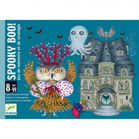 Djeco - Jeu de carte Spooky Boo