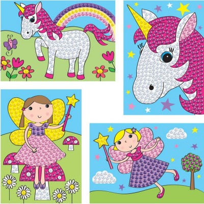 Paillettes sensass - Fées et licornes