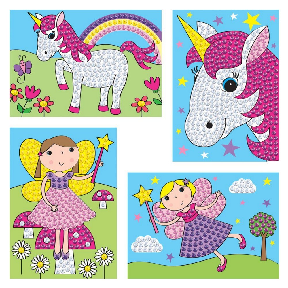 Paillettes sensass - Fées et licornes