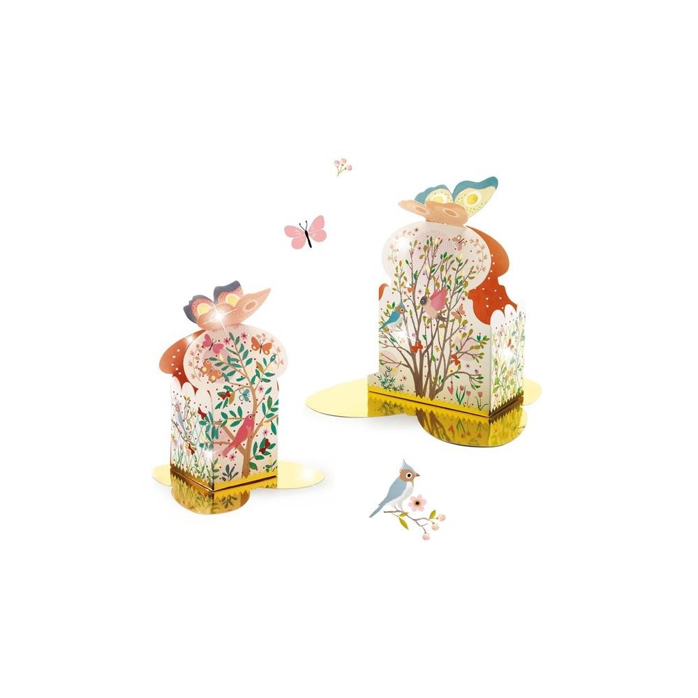 Djeco - Deux lanternes déco à créer