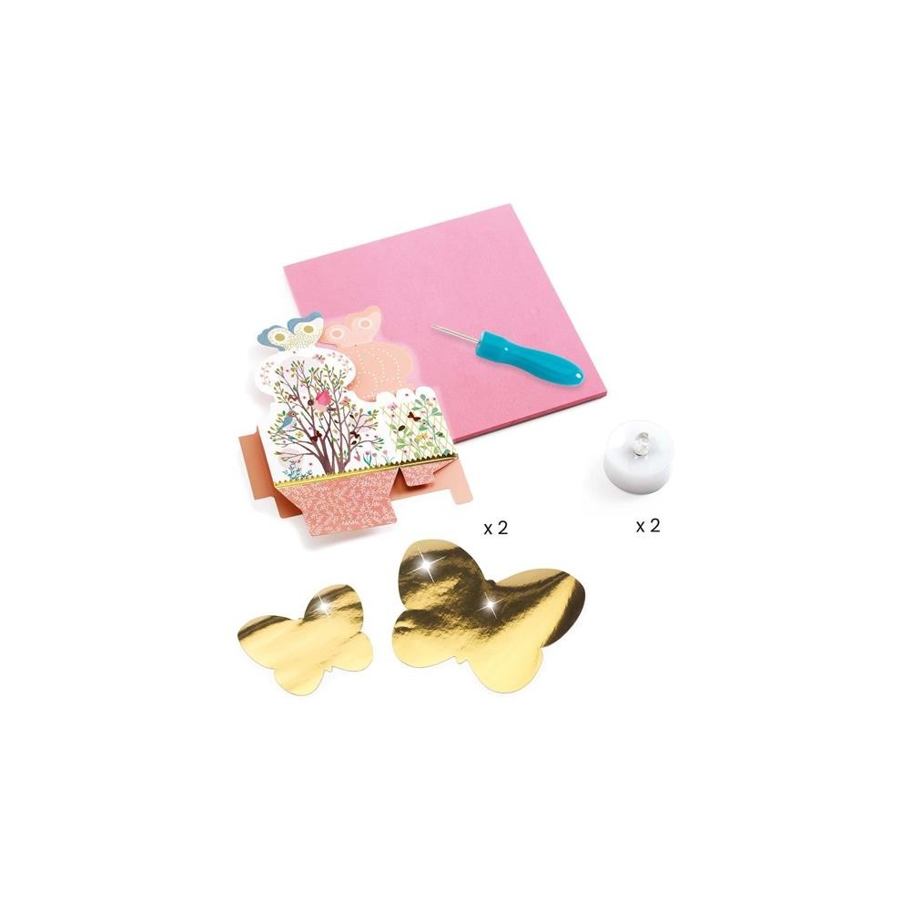 Djeco - Deux lanternes déco à créer