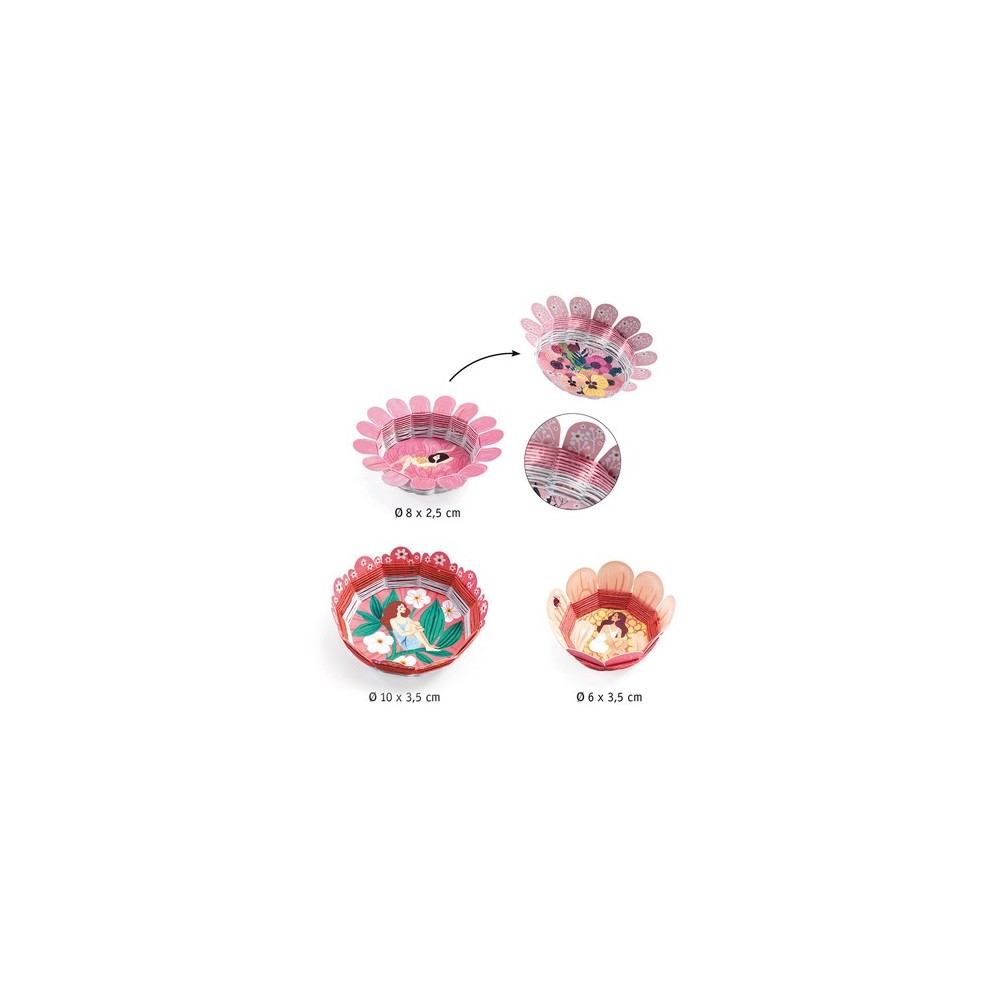 Djeco - 3 corbeilles à tresser