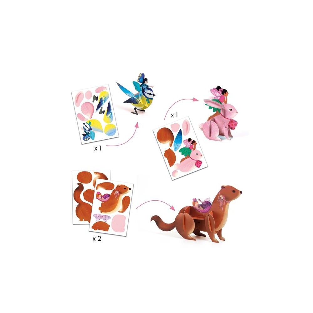 Djeco - Coffret 6 activités créatives