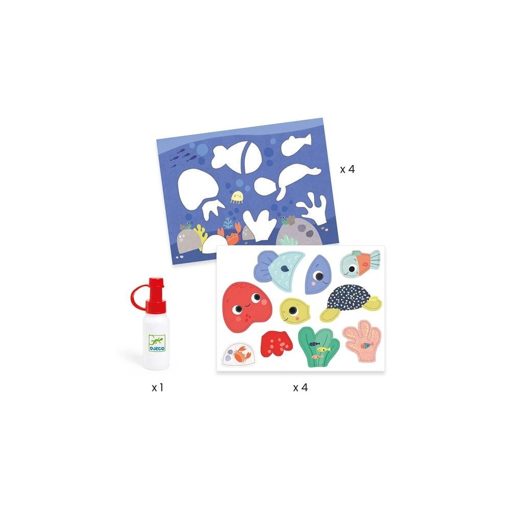 Djeco - Collage pour les tout-petits