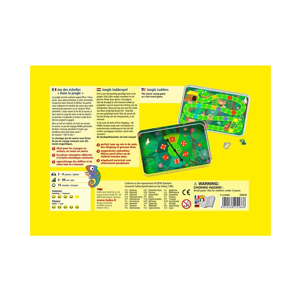 Haba - Jeu des échelles