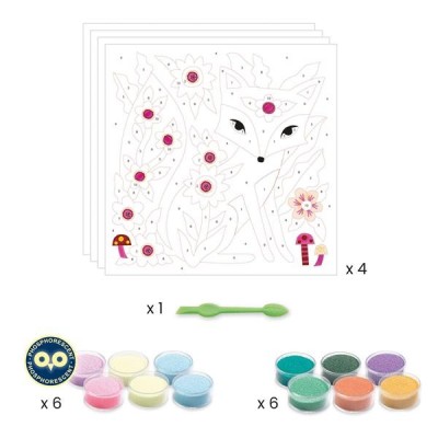 Djeco - Sables colorés