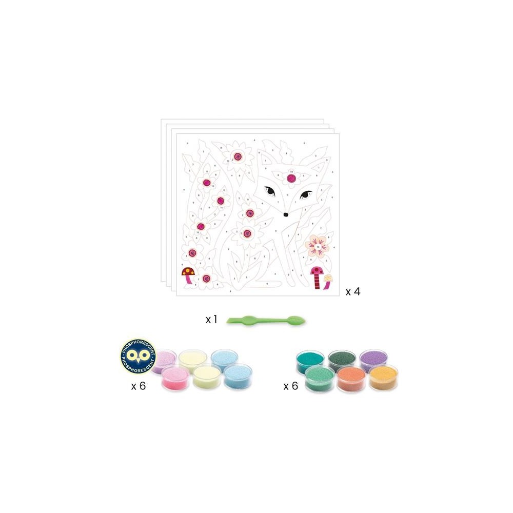 Djeco - Sables colorés