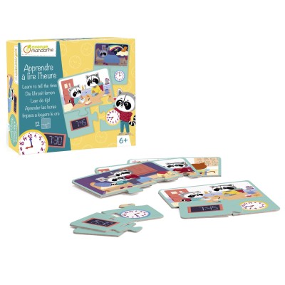 Avenue mandarine - Apprendre l'heure