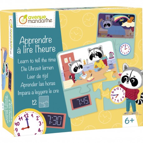 Avenue mandarine - Apprendre l'heure