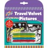 Coloriage velours de voyage