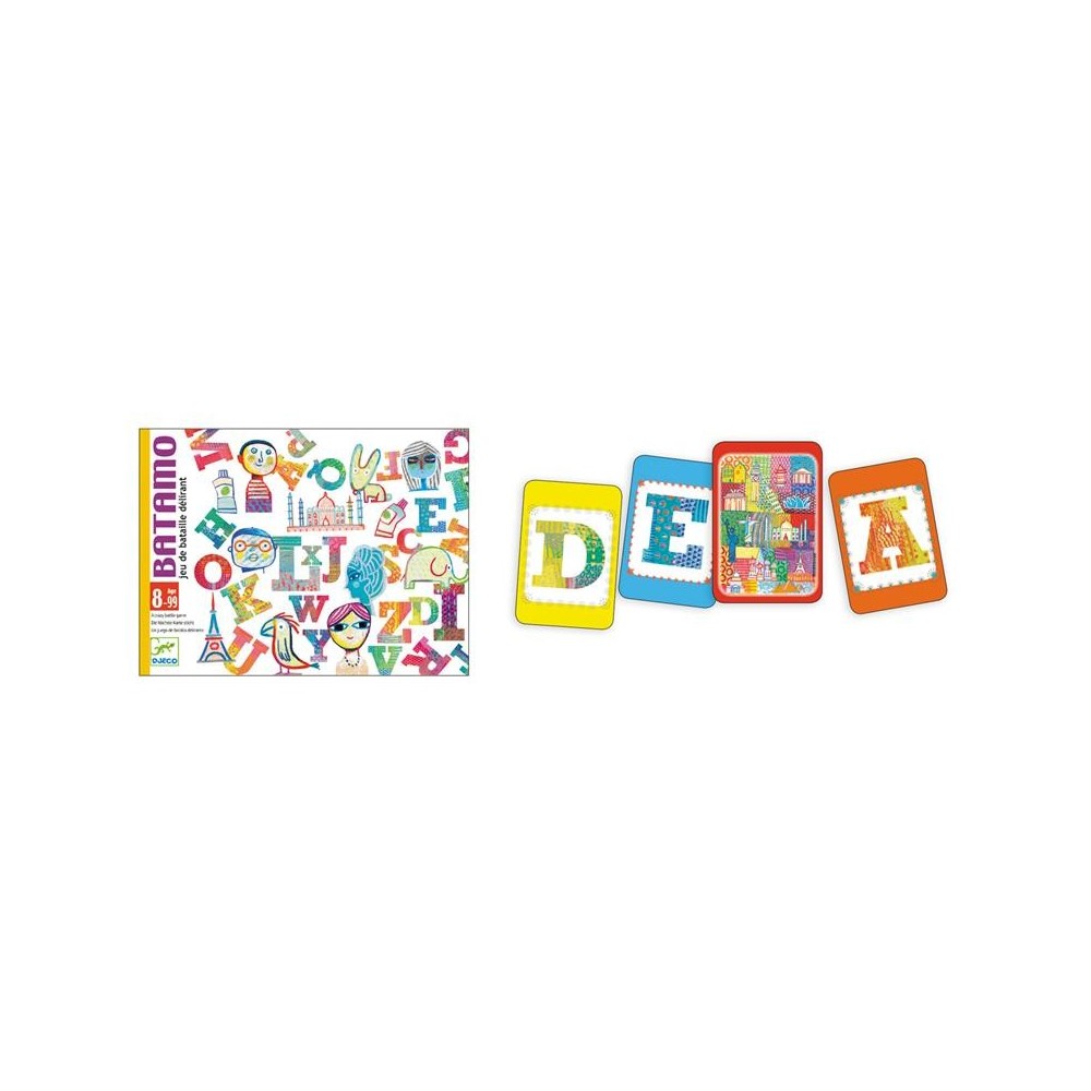 Djeco - Jeu de cartes Batamo