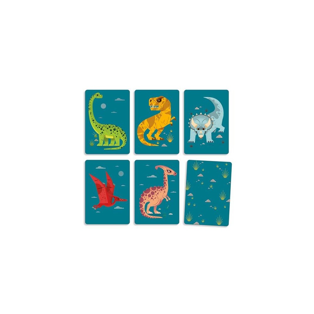 Djeco - Jeu de cartes Dino Draft