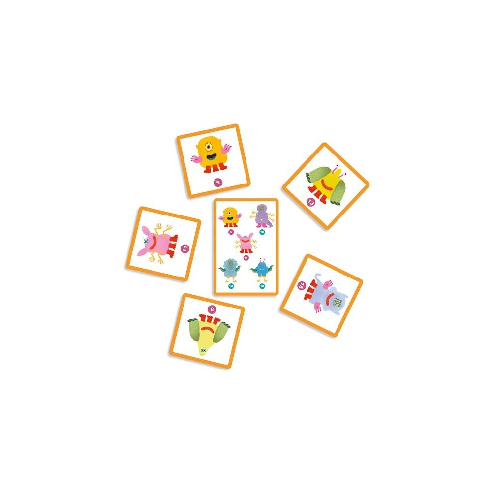 Djeco - Jeu de cartes Monstre toi