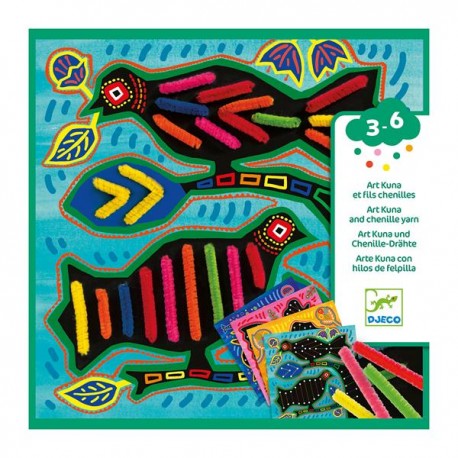 Djeco - Art Kuna et fils chenilles