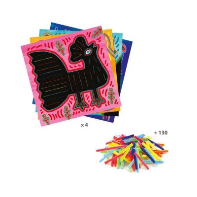 Djeco - Art Kuna et fils chenilles