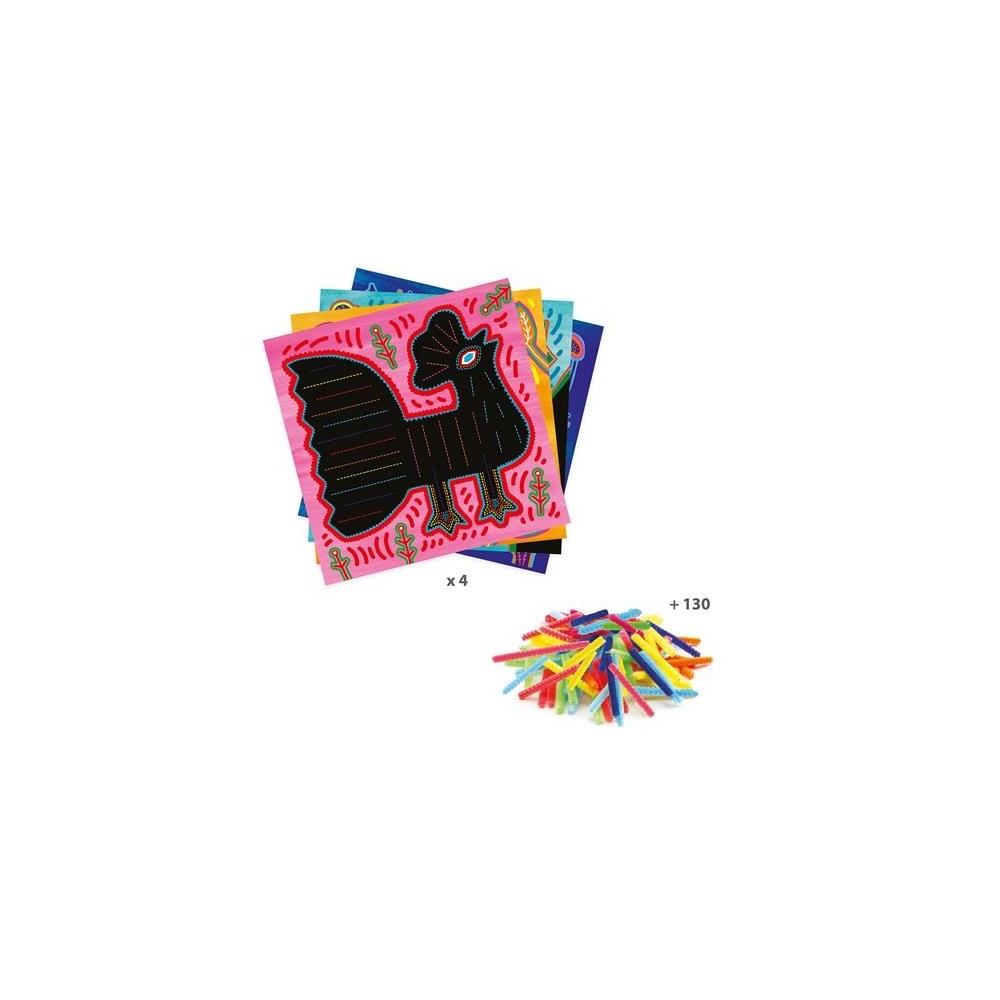 Djeco - Art Kuna et fils chenilles