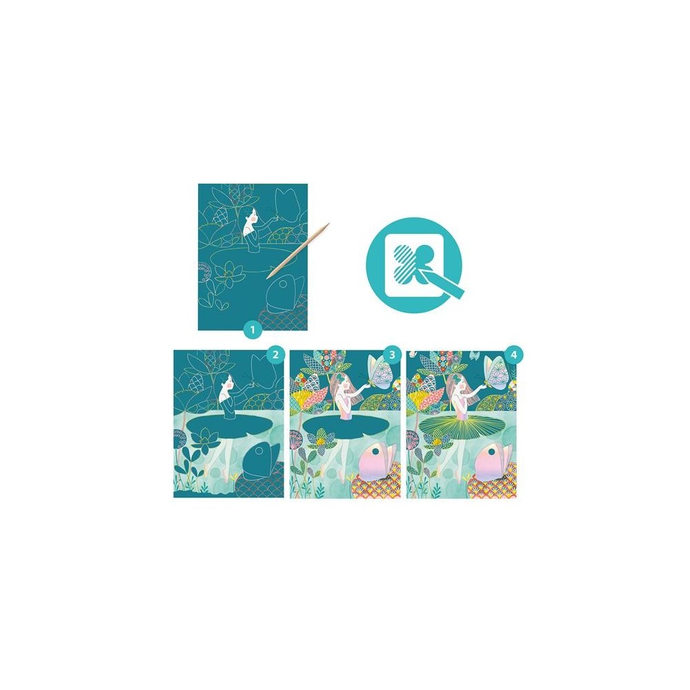 Djeco - Cartes à gratter