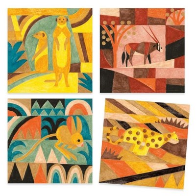 Djeco - Inspired by - Crayons de cire aquarellables