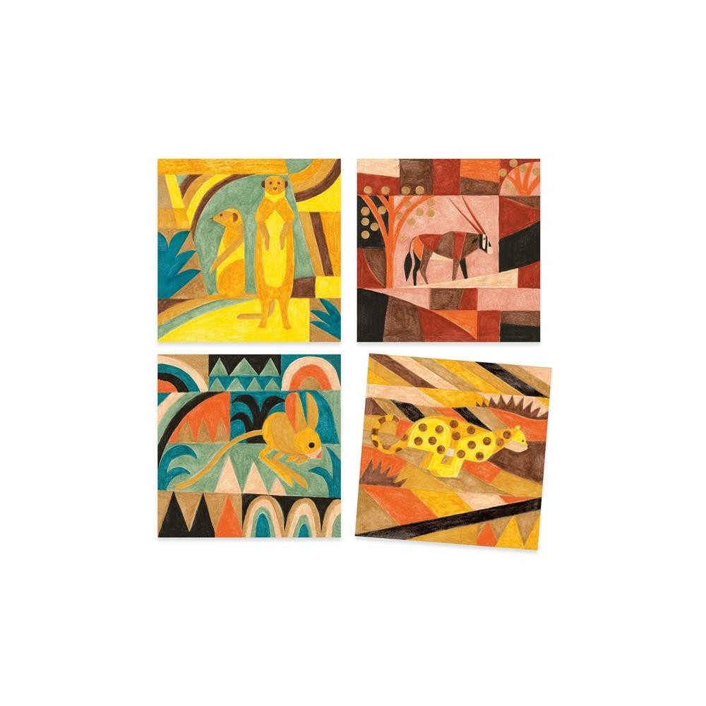 Djeco - Inspired by - Crayons de cire aquarellables