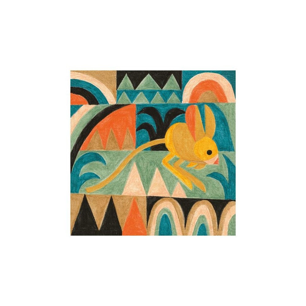 Djeco - Inspired by - Crayons de cire aquarellables