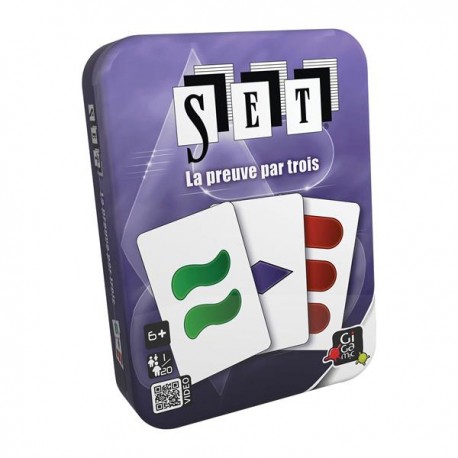 Gigamic - Jeu de cartes Set