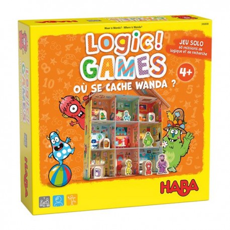 Haba - Logic Games - Où se cache Wanda ?