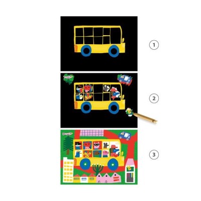 Djeco - Cartes à gratter pour les petits