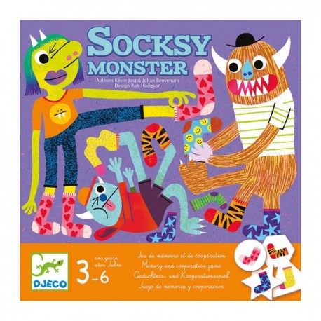 Djeco - Jeu Socksy Monster